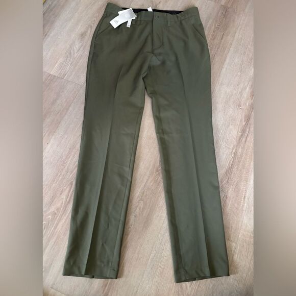 Adidas men’s olive casual pants - Picture 1 of 6